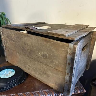 old Beer Pittsburg Brewing wood case
