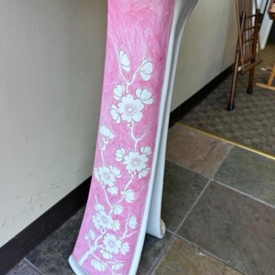 Sherle Wagner Hand painted Pedestal sink