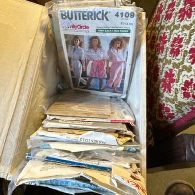 collection of vintage patterns