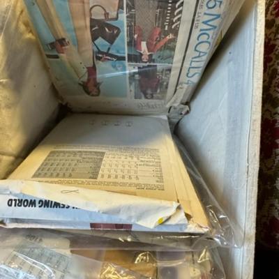 collection of vintage patterns