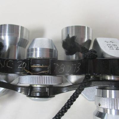 Vintage Atlas Coated 9 x 15 Field 7 Binoculars With Case