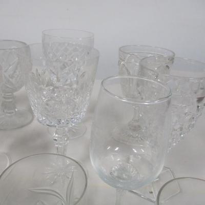 Assortment Of Crystal Glasses
