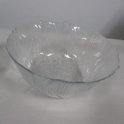 Crystal Glass Serving Pieces