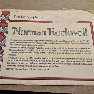 Norman Rockwell Lithographs