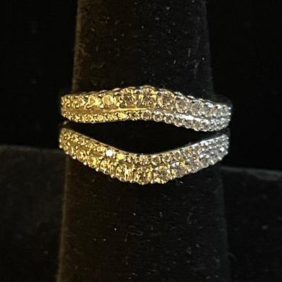 STERLING SILVER RING GUARD WRAP