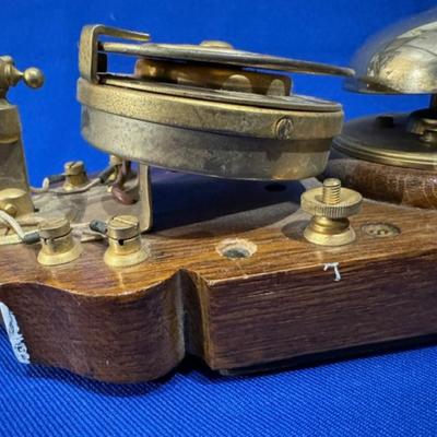 Antique rotary telephone
