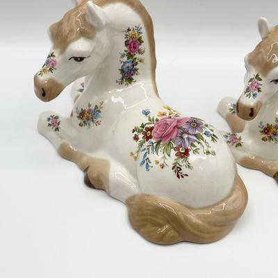 SZEILER ~ England ~ Trio (3) ~ Porcelain Horses