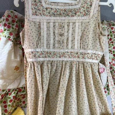 Sweet baby clothes crochet and flannel