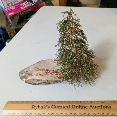 Carol L Mickey Wire Tree on Pine