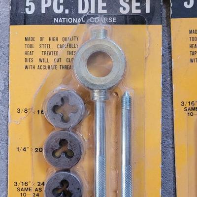 Tapered Plug Cutter Set, Tap Set and Die Set