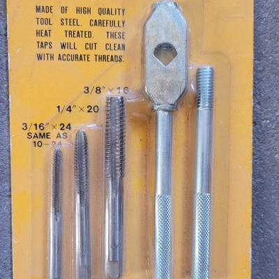 Tapered Plug Cutter Set, Tap Set and Die Set