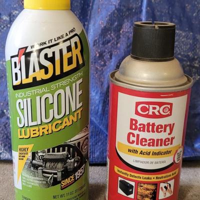 Silicone Lubricant & Battery Cleaner