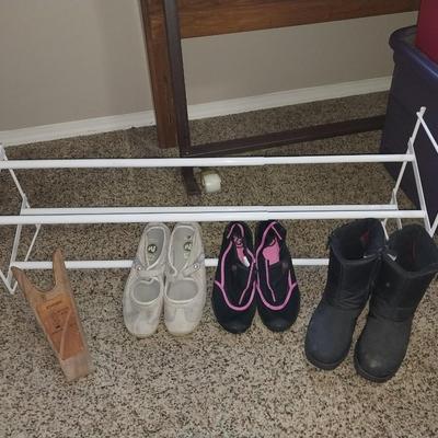 LADIES WINTER BOOTS, CASUAL SHOES, BOOT HORN AND SHOE RACK