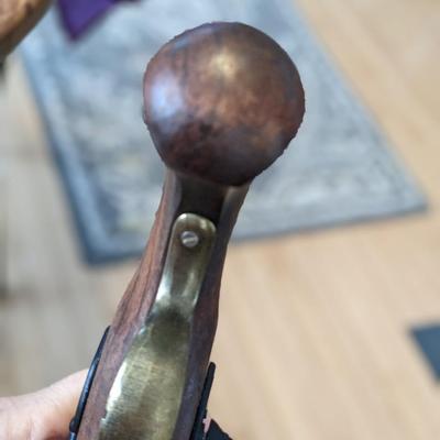 19th Century Flintlock Replica Pistol