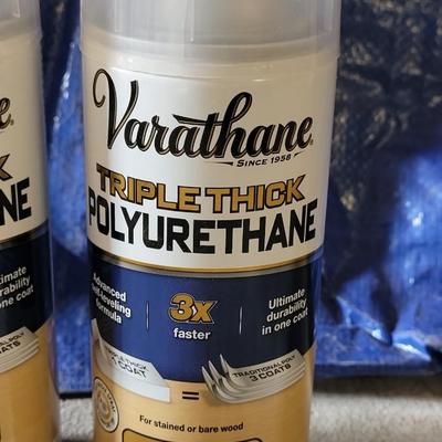 2 Cans of Triple Thick Polyurethane Spray