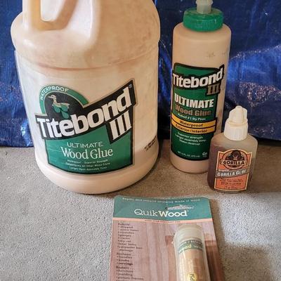 Wood Glues, Gorilla Glue, & Wood Repair Epoxy Putty Stick
