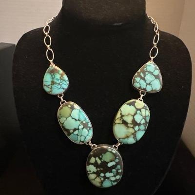 Lot 1006 vintage turquoise necklace