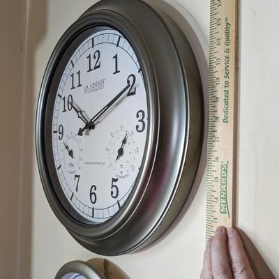 LaCrosse Tech Clock/Weather & Acu-Rite Thermometer