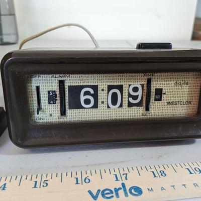 Collection of 3 Vintage Westclox Clocks