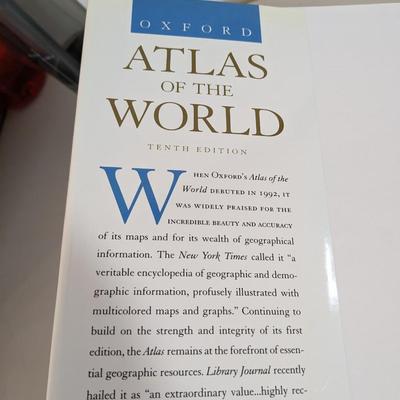 Set of 3 Rand McNally Atlas Books