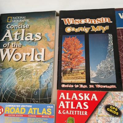 7 Map Books, Topo Maps