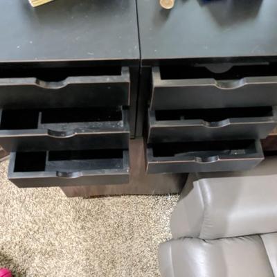 Set of 2 Pottery Barn Drawer Cabinets-slide from either side