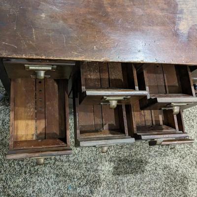 1940's Library Bureau SoleMakers Card Catalog Cabinet