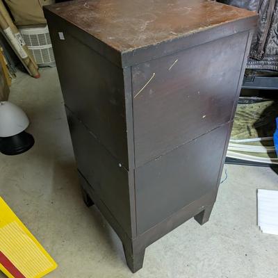Vintage Macy Metal 2 Piece File Cabinet