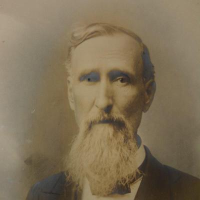 Dignified Antique Framed Photographic Portrait 29â€x25â€