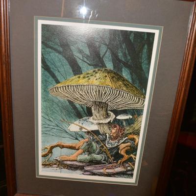 Signed Gary DeLamartre Print â€œPondâ€™eringâ€ 157/310 21.5â€x16â€