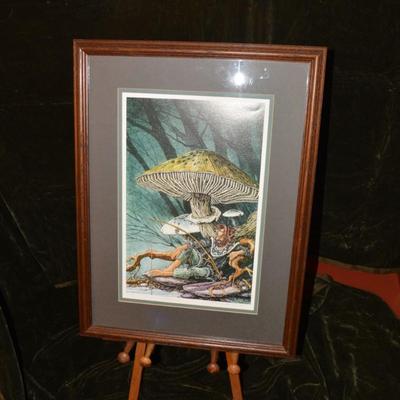 Signed Gary DeLamartre Print â€œPondâ€™eringâ€ 157/310 21.5â€x16â€