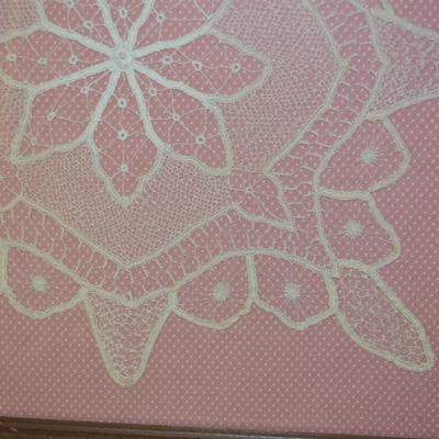 Antique Lace in Frame 16â€x16â€