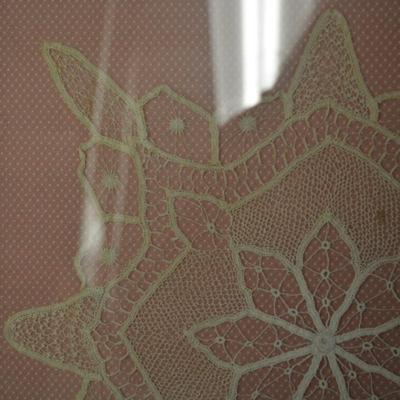 Antique Lace in Frame 16â€x16â€