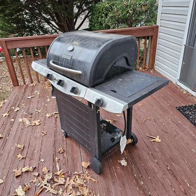 BBQ Grillware 4 Burner Grill w/Cover (BP-JS)