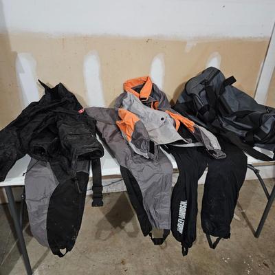 All Weather Riding Gear and a Large Tote (G-DW)