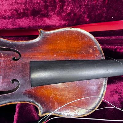 Antique Violin with Case 