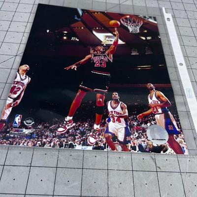 Number 23 Chicago Bulls Michael Jordan, Official Photograph 