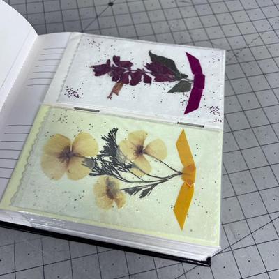 Binder Full of REAL Pressed Flower Cards 