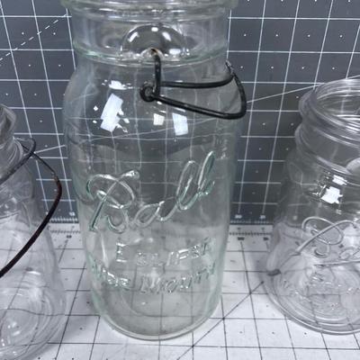 Ball Eclipse Jars, only - CLEAR