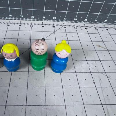 Collection of Little People WOOD Bodies (Older, Collectible) 