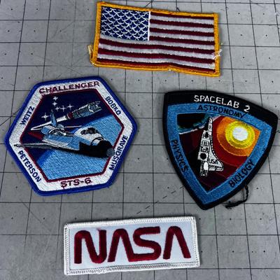 Group of NASA Patches (4)