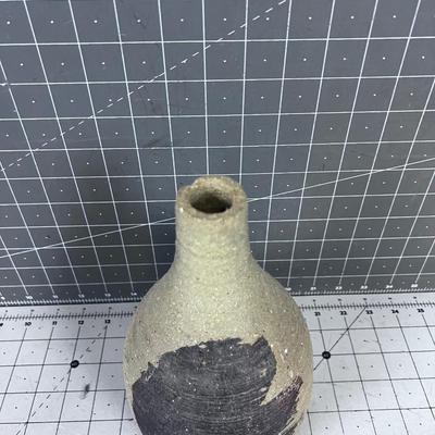 Studio Art Pottery Stoneware Jugs, with Large Dot