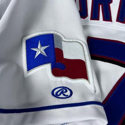 REAL ALEX RODRIGUEZ Authentic Jersey Texas Rangers - SPORTS MEMORABILIA 