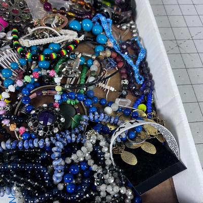 Another Super Tray of Jewels - Mostly Bracelets