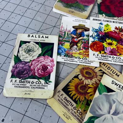 Vintage Packages of Flowers