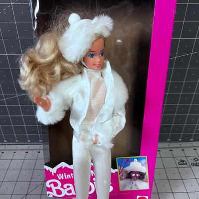 Winter Fun Barbie, with Original Box, 