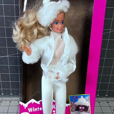 Winter Fun Barbie, with Original Box, 