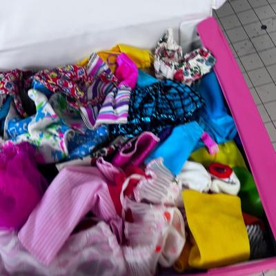 BARBIE Case and Clothes 