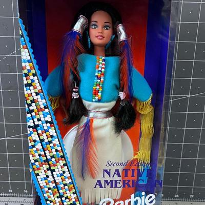 Second Edition Native American Barbie NEW in the BOX 