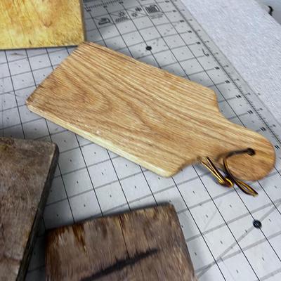 Collection of Wood Cutting Boards 